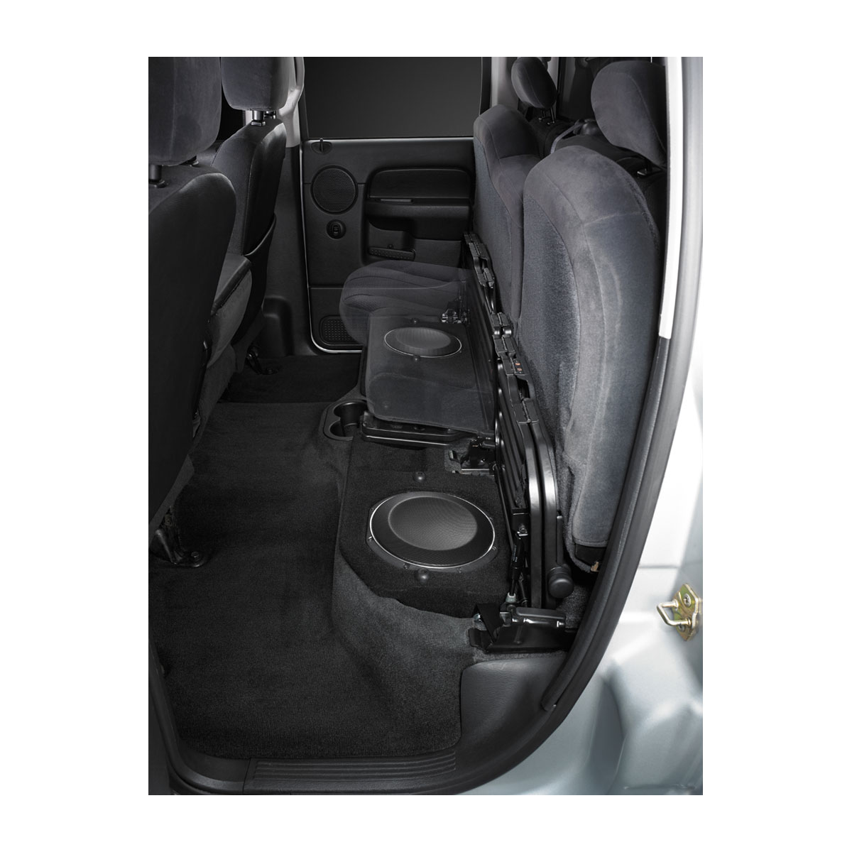 JL Audio Stealthbox® Enclosed Subwoofer for Dodge Ram (SB-D-QDRAMD/10TW1) - Image 2